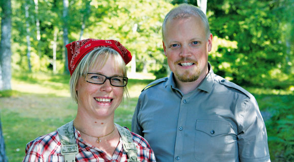 Bild på Veronica och Michael