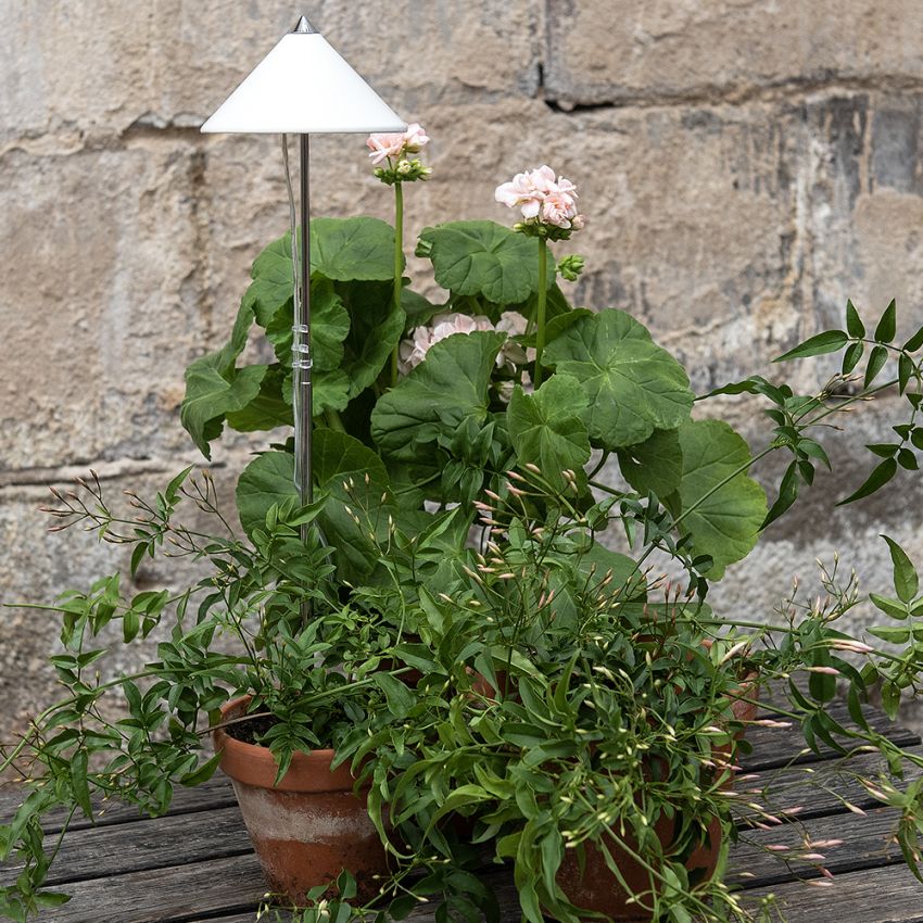Sunlite Växtlampa 7 W vit, Lättplacerad LED-belysning som förser växter med ljus