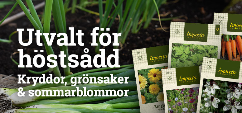 Utvalt för höstsådd
