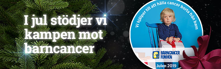 Impecta stödjer Barncancerfonden