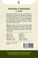Klockmalva F1 'Bella' är en traditionell krukväxt som blommar hela sommaren.