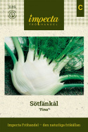 Sötfänkål 'Fino' Vit knöl med gröna dillika blad, välgrenad med delikat smak