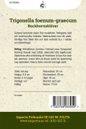 Bockhornsklöver Trefingrade blad och bockhornslika fröskidor 
