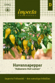 Havannapeppar 'Habanero Hot Lemon' fröpåse Impecta