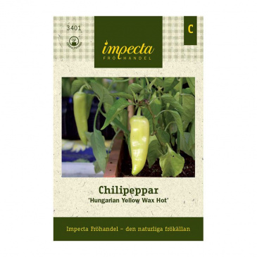 Chilipeppar 'Hungarian Yellow Wax Hot'