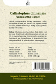Sommaraster 'Queen Of The Market' Impecta odlingsanvisning