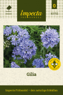Gilia, Fin i rabatt, kruka eller till snitt. Bra dragväxt för pollinatörer.