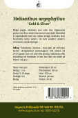 Silversolros 'Gold & Silver' Impecta odlingsanvisning