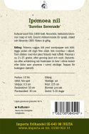 Dubbel Kejsarvinda 'Sunrise Serenade', Neonröda, heldubbla blommor med vit mitt.