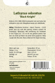 Luktärt 'Black Knight' Impecta odlingsanvisning