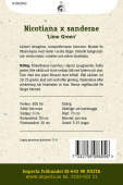 Blomstertobak 'Lime Green' Impecta odlingsanvisning