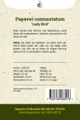 Fläckvallmo 'Lady Bird' Impecta odlingsanvisning