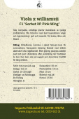 Minipensé F1 'Sorbet XP Pink Wing' Impecta odlingsanvisning