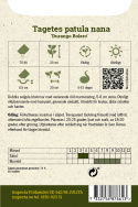 ammetstagetes Durango Bolero, Intensivt solgula, heldubbla, marmorerade blommor 
