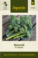 Broccoli F1 'Hirzia' med långa stjälkar som grenar sig vart efter man skördar