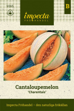 Cantaloupemelon 'Cantalupo di Charentais' Impecta fröpåse