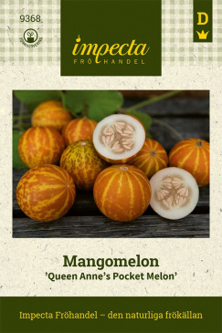 Mangomelon 'Queen Anne's Pocket Melon' Impecta fröpåse