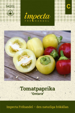 Tomatpaprika Ontara, fröpåse Impecta