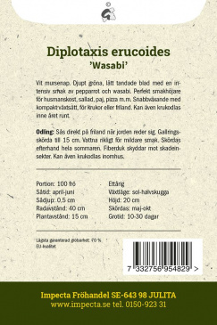 Wasabirucola 'Wasabi'