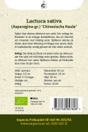 Sparrissallat ''Chinesische Keule'', krispiga bladstjälkar, rik på vitaminer