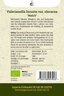 Vintersallat ''Match'', Mörkgrön, täta rosetter med rundade blad. Rik på C-vitam