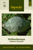 Vintersquash/Hubbardpumpa 'Hubbard Large Blue' fröpåse Impecta