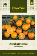 Körsbärstomat ''Goldkrone'', Smakrik och söt med lätt honungston, härlig saftigh