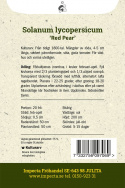Pärontomat 'Red Pear' röda små päronformade tomater