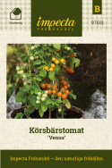 Körsbärstomat ''Venus'' små gula och orange tomater som växer i klasar