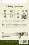 Blodklöver med sina avlånga ceriseröda blommor